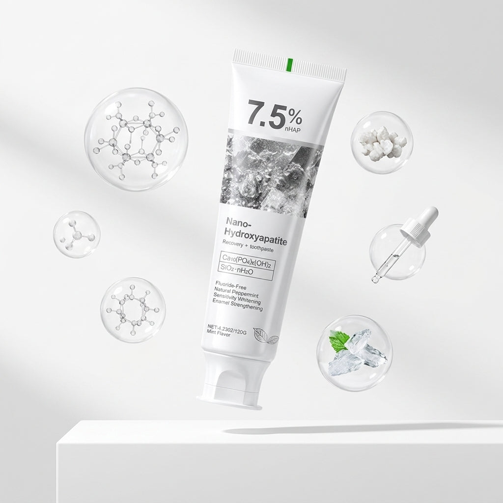 Énamel — Dentifrice Blanchissant nHAp 7,5% • Sans Fluor
