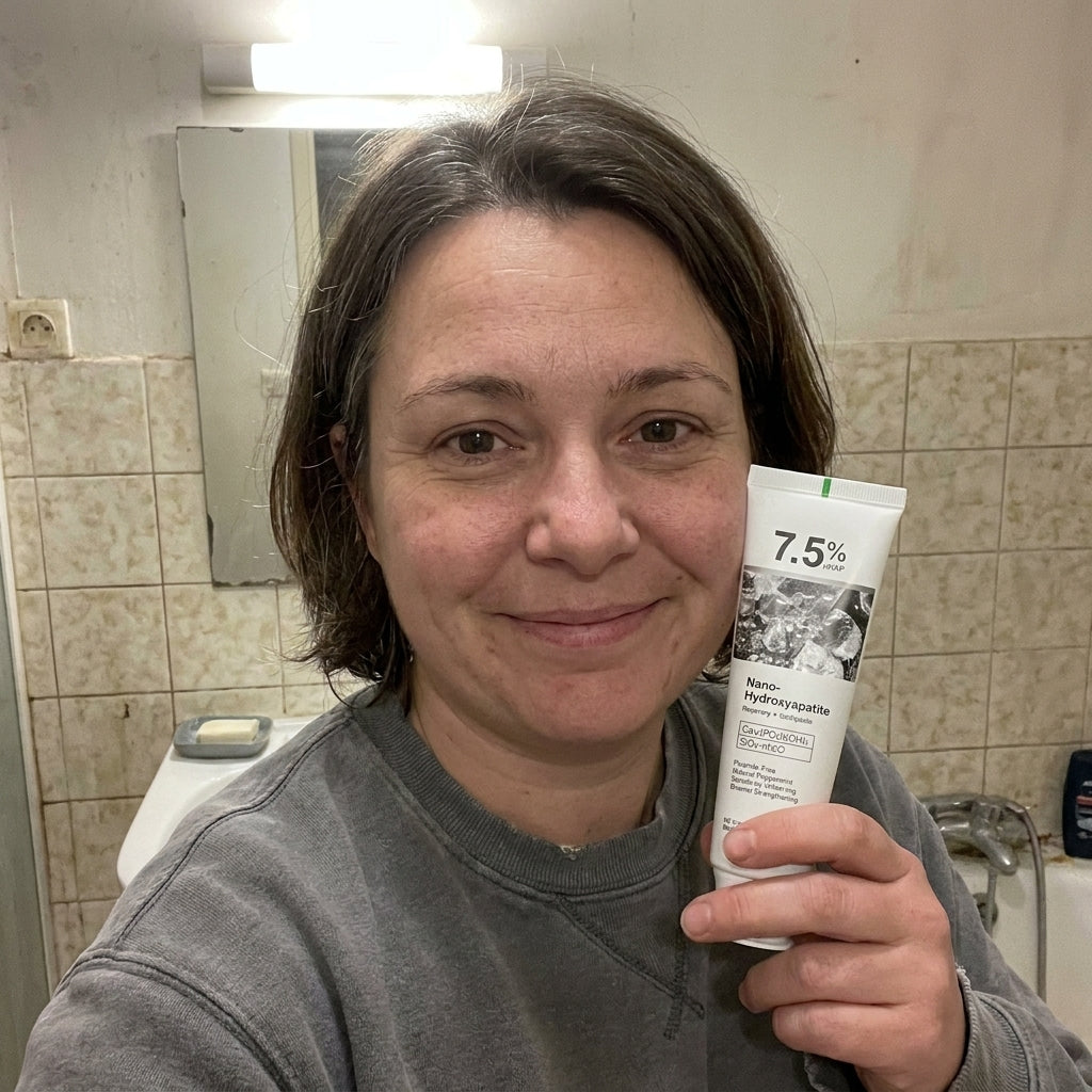 Énamel — Dentifrice Blanchissant nHAp 7,5% • Sans Fluor