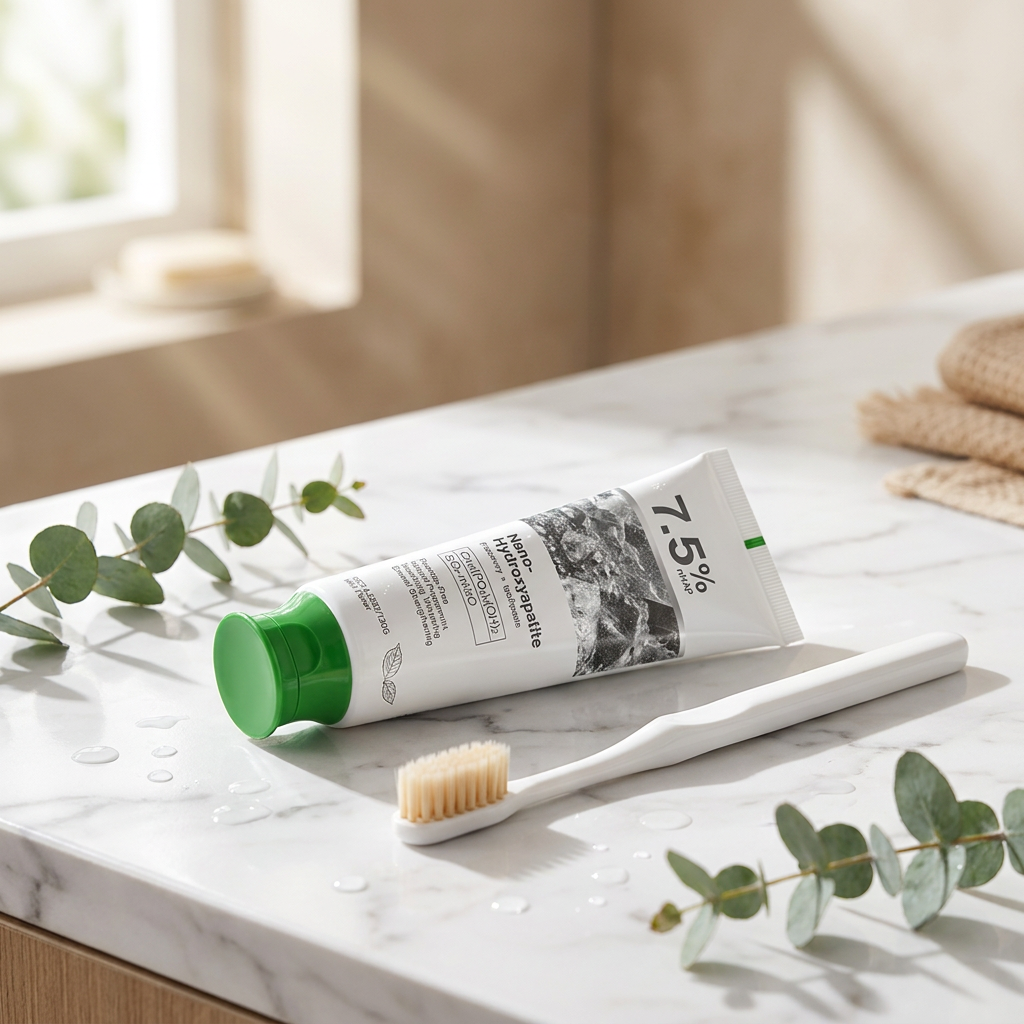 Énamel — Dentifrice Blanchissant nHAp 7,5% • Sans Fluor