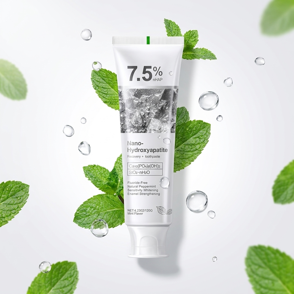Énamel — Dentifrice Blanchissant nHAp 7,5% • Sans Fluor