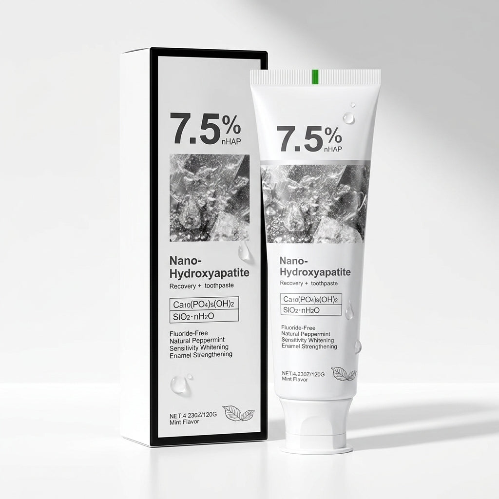 Énamel — Dentifrice Blanchissant nHAp 7,5% • Sans Fluor