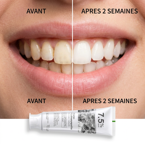 Énamel — Dentifrice Blanchissant nHAp 7,5% • Sans Fluor