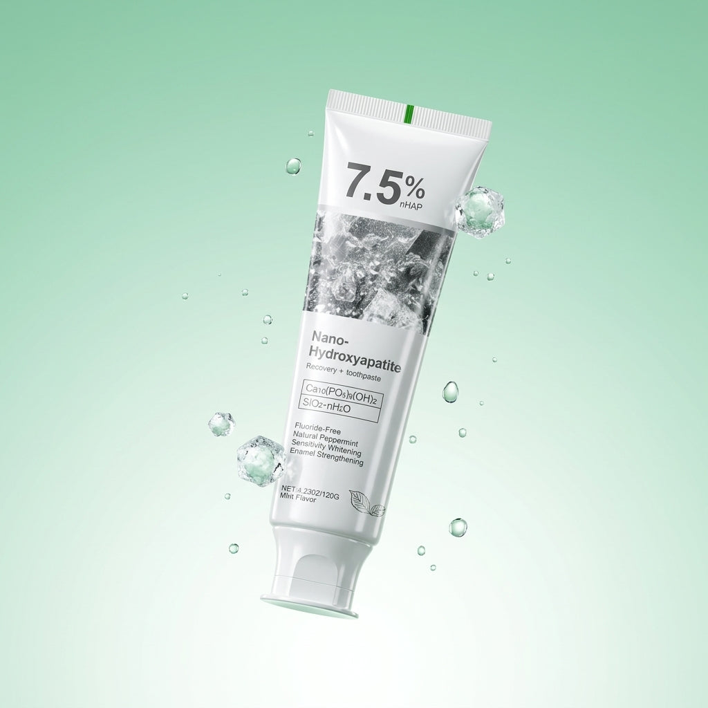 Énamel — Dentifrice Blanchissant nHAp 7,5% • Sans Fluor
