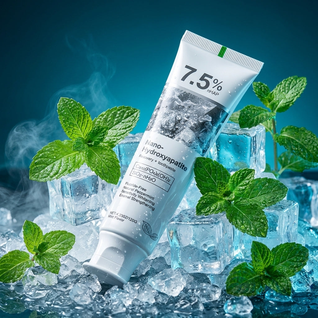 Énamel — Dentifrice Blanchissant nHAp 7,5% • Sans Fluor